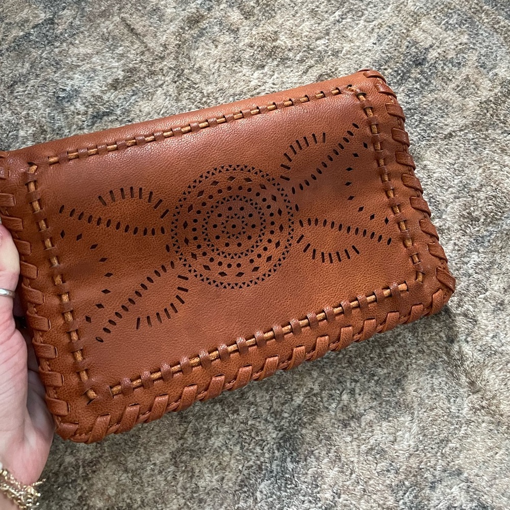 Brown clutch